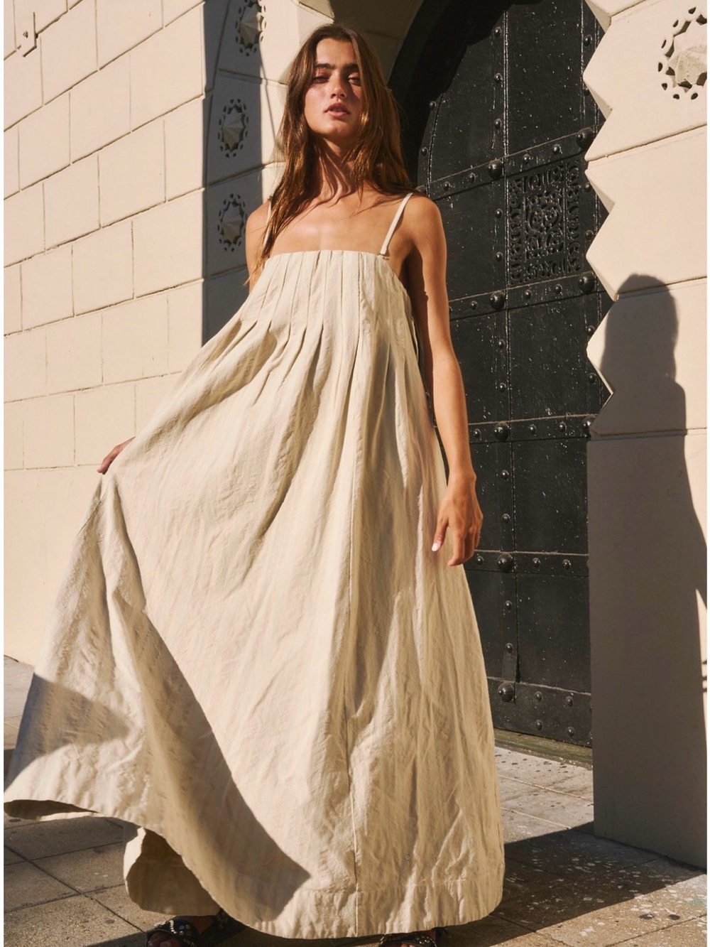 Free People All For Sun Maxi Dress Size M - Picture 7 of 8